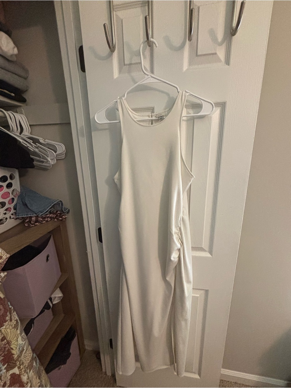 Ivory Midi Tank Dress A New Day